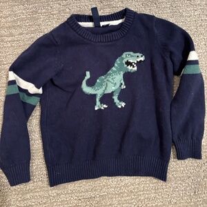 Janie and Jack T-Rex Sweater - Boys 3T